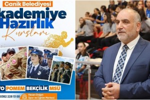 Canik Belediyesi Ücretsiz Akademiye Hazırlık Kursları'na Yoğun İlgi 